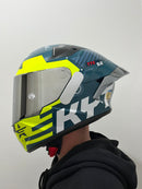CAPACETE TT COURSE FUSELAGE YELLOW (BRILHO)