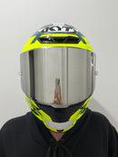 CAPACETE TT COURSE FUSELAGE YELLOW (BRILHO)