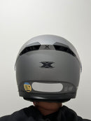 CAPACETE TEXX ESCAMOTEAVEL KRATOS SÓLIDO TITÂNIO FOSCO