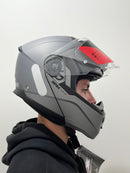 CAPACETE TEXX ESCAMOTEAVEL KRATOS SÓLIDO TITÂNIO FOSCO