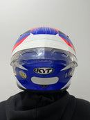 CAPACETE TT COURSE GEAR BLUE (BRILHO)