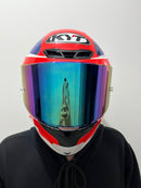 CAPACETE TT COURSE GEAR BLUE (BRILHO)