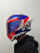 CAPACETE TT COURSE GEAR BLUE (BRILHO)