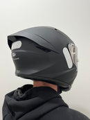 CAPACETE TT COURSE PLAIN MATT BLACK (PRETO FOSCO)