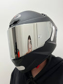 CAPACETE TT COURSE PLAIN MATT BLACK (PRETO FOSCO)