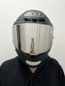 CAPACETE TT COURSE PLAIN MATT BLACK (PRETO FOSCO)