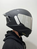 CAPACETE TT COURSE PLAIN MATT BLACK (PRETO FOSCO)