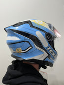 CAPACETE TEXX FECHADO KAIMAN FLAGS ARGENTINA BRILHO