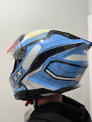 CAPACETE TEXX FECHADO KAIMAN FLAGS ARGENTINA BRILHO