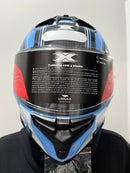 CAPACETE TEXX FECHADO KAIMAN FLAGS ARGENTINA BRILHO