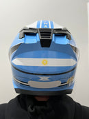 CAPACETE TEXX FECHADO KAIMAN FLAGS ARGENTINA BRILHO