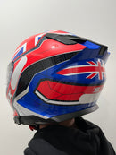 CAPACETE TEXX KAIMAN FLAGS ENGLAND BRILHO