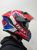 CAPACETE TEXX KAIMAN FLAGS ENGLAND BRILHO