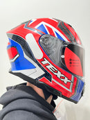 CAPACETE TEXX KAIMAN FLAGS ENGLAND BRILHO