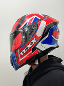 CAPACETE TEXX KAIMAN FLAGS ENGLAND BRILHO