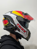 CAPACETE TEXX KAIMAN FLAGS GERMANY BRILHO