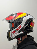 CAPACETE TEXX KAIMAN FLAGS GERMANY BRILHO