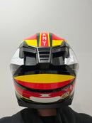 CAPACETE TEXX KAIMAN FLAGS GERMANY BRILHO