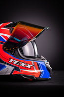 CAPACETE TEXX KAIMAN FLAGS ENGLAND BRILHO