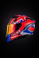 CAPACETE TEXX KAIMAN FLAGS ENGLAND BRILHO
