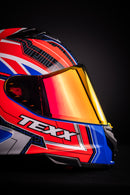 CAPACETE TEXX KAIMAN FLAGS ENGLAND BRILHO